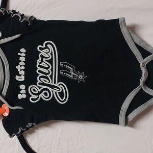 NBA San Antonio Spurs infant girls onsie. Size 3/6 Mos